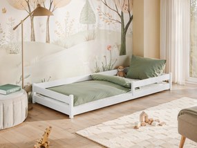 Μονό παιδικό κρεβάτι ALISA 90x190 γραφίτης LN4341