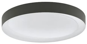 Eglo Laurito Μοντέρνα Μεταλλική Πλαφονιέρα Οροφής με Ενσωματωμένο LED σε Γκρι χρώμα 49cm 99782