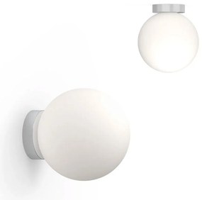 Φωτιστικό Τοίχου Bola Sphere Flush 12 10928 30,5x13,5cm Dim Led 1625lm 20W Chrome Pablo Designs