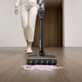 Ηλεκτρική σκούπα μπαταρίας Dreame Z30 AquaCycle VZV77B, 855W, 310AW, 150000 rpm, 3 στάδια, 0.32/0.4/0.6 l, 90 λεπτά, HEPA H14, LED, Brushless motor, Μαύρο