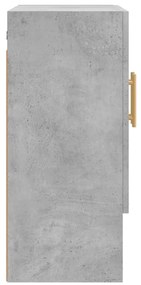 vidaXL Ντουλάπι Τοίχου Γκρι Σκυρ. 60x31x70 εκ. Επεξεργασμένο Ξύλο