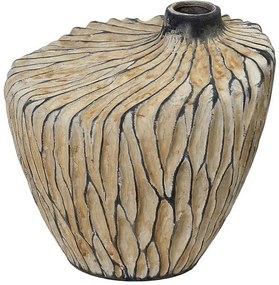 Βάζο TAS246 15,2x15,2x15,3cm Beige Espiel Κεραμικό