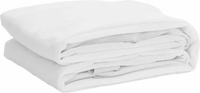 vidaXL Προστατευτικό στρώματος Λευκό 180x220 εκ. Αδιάβροχο