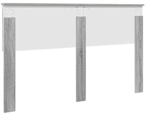 vidaXL Κεφαλάρι Γκρίζο Σονομα 150 cm Επεξεργασμένο ξύλο