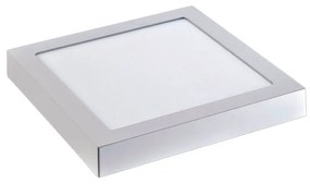 InLight LED Mounted Panel 20watt Τετράγωνο 3000K Θερμό Λευκό D:22,5cm 2.20.03.1