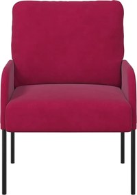 vidaXL Καναπέδες με μαξιλάρι 55cm Κόκκινο Κόντρα πλακέ