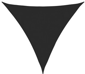 vidaXL Πανί Σκίασης Μαύρο 4 x 4 x 4 μ. από HDPE 160 γρ./μ²