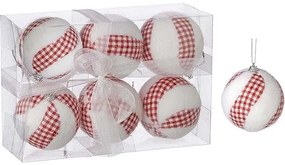 JΚ Home Décor - Μπάλα Δέντρου Πλαστική S/6 8cm