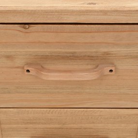 vidaXL Κομοδίνο 50 x 35 x 57 εκ. από Μασίφ Ξύλο Ελάτης