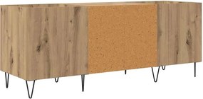 vidaXL Ντουλάπι δίσκων βινυλίου Artisan Oak 121 x 38 x 48 cm