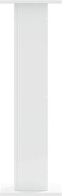 vidaXL Βάσεις Ηχείων 2 Τεμ. Λευκή 30x30x95 εκ. Επεξ. Ξύλο