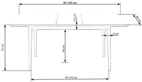 BARRET table DIOMMI V-PL-BARRET-ST