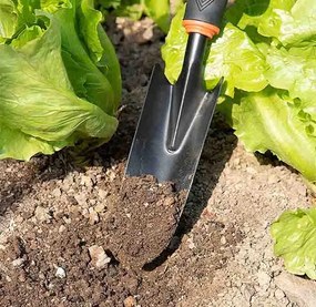 Μεταλλικό Φτυάρι Χειρός με Πλαστική Λαβή 31x6cm