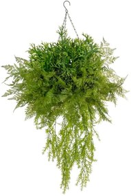 Τεχνητό Κρεμαστό Φυτό Bouquet 20625 75x75x100cm Green GloboStar Πολυαιθυλένιο