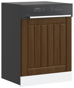 Πλυντήριο πιάτων Πίνακας "Lucca" Καφέ δρυς μηχανουργικό ξύλο