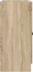 vidaXL Ντουλάπι κάτω από τον νιπτήρα Sonoma Δρυς 56 x 37,5 x 81 εκ