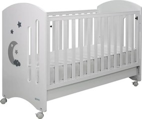 Κούνια (60x130) Bebe Stars Azure White 450-02