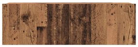 vidaXL Σετ επίπλου τηλεόρασης 6 pcs Παλαιό ξύλο 100 x 30 x 30 cm ξύλο