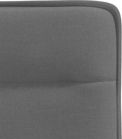 vidaXL Καρέκλες Τραπεζαρίας 6 τεμ Σκ. Γκρι Υφασμάτινες