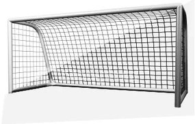 Δίχτυα Mini Ποδοσφαίρου Minerva 3x2m 4.5mm Μάτι Εξάγωνο 4501D White/Black