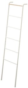 Διακοσμητική Σκάλα - Κρεμάστρα Leaning LBTYMZK2812 45x24x160cm White-Natural Yamazaki Ατσάλι,Ξύλο