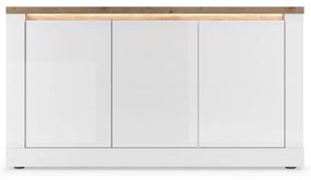 Έπιπλο Τηλεόρασης Ανθρακί Οξειδωμένο 121x43x57
