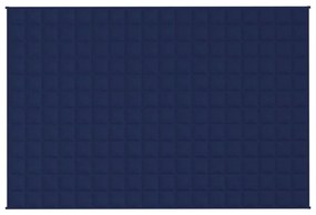 Κουβέρτα Βαρύτητας Μπλε 122 x 183 εκ. 9 κ. Υφασμάτινη - Μπλε