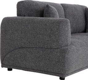 ΚΑΝΑΠΕΣ 3-ΘΕΣΙΟΣ STRUCTO HM3329.01 ΓΚΡΙ ΥΦΑΣΜΑ 227x94x88Υεκ.