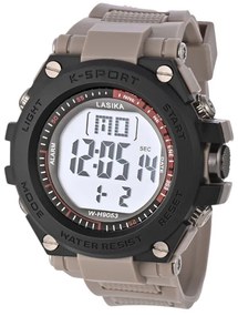 Ψηφιακό ρολόι χειρός - LS9053 - Lasika - 817346 - Beige-817346_be