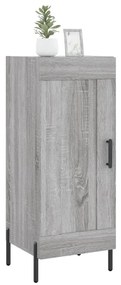 vidaXL Ντουλάπι Γκρι Sonoma 34,5x34x90 εκ. από Επεξεργασμένο Ξύλο