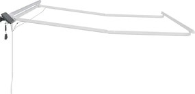 vidaXL Σκελετός Τέντας Λευκό 300 x 250 εκ Αλουμίνιο