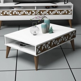 Coffee Table Line - White White