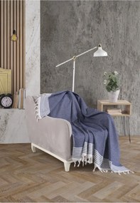 Stewehome Κάλυμμα πολυθρόνας από βαμβάκι με φούντες 150x180 cm