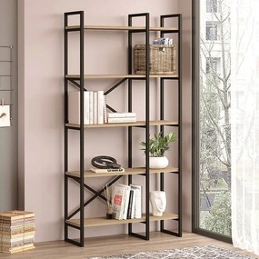 Megapap Βιβλιοθήκη Dusan Sepet Oak