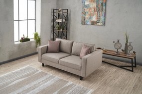 2-Seat Sofa Kale Linen - Cream Cream