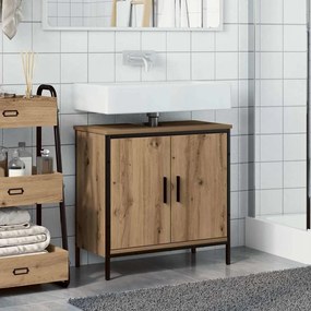 vidaXL Ντουλάπι Νιπτήρα Αρτισιανή Δρυς 60x30x60 εκ. Επεξ. Ξύλο
