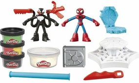Παιχνίδι με Πλαστελίνη Play-Doh Spider-Man Slash Attack Πολύχρωμο