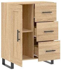 vidaXL Ντουλάπι Sonoma Δρυς 69,5 x 34 x 90 εκ. από Επεξεργασμένο Ξύλο