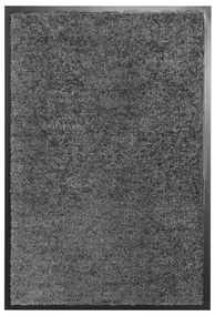 vidaXL Πατάκι Εισόδου Πλενόμενο Ανθρακί 40 x 60 εκ.