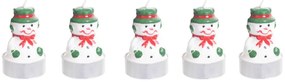 Χριστουγεννιάτικα Κεριά Ρεσώ (Σετ 5τμχ) A-S Snowman 113559