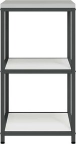 vidaXL Ράφι Κουζίνας HATTEM Λευκό 60 x 50 x 92 εκ Ατσάλι