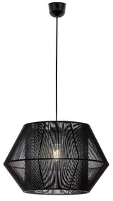 Φωτιστικό Οροφής Zaira 4198101 Black Viokef Rope