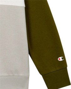 Παιδικό Φούτερ χωρίς Κουκούλα Champion Icons Plus Πράσινο Ελαιόλαδο