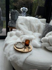 Ριχτάρι Καναπέ Λευκό LOLITA 200x75