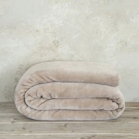 Κουβέρτα Βελουτέ Coperta Nude Nima Υπέρδιπλο 220x240cm Πολυέστερ