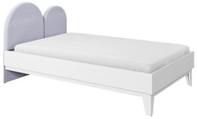Κρεβάτι Fresno Z111, Μονόκλινο, Άσπρο, 120x200, Πλαστικοποιημένη μοριοσανίδα, Τάβλες για Κρεβάτι, 126x208x102cm | Epipla1.gr