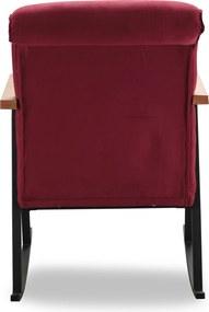 Κουνιστή Πολυθρόνα Κεραμιδί YOKA 86x64x96