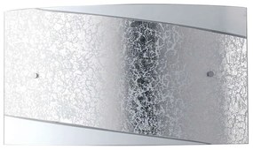 Φωτιστικό Τοίχου - Απλίκα I-Paris /3520 SIL 8031440353649 Silver Luce Ambiente Design Glass