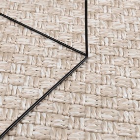 vidaXL Χαλιά χώρου Ορθογώνιος FARO Κρεμ 200 x 140 cm Πολυεστέρας