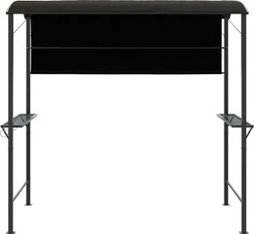 vidaXL Κιόσκι με Οροφή Ανθρακί 220x110x200 εκ.